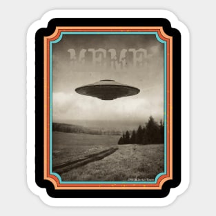 UFO: Galactic Tours Sticker